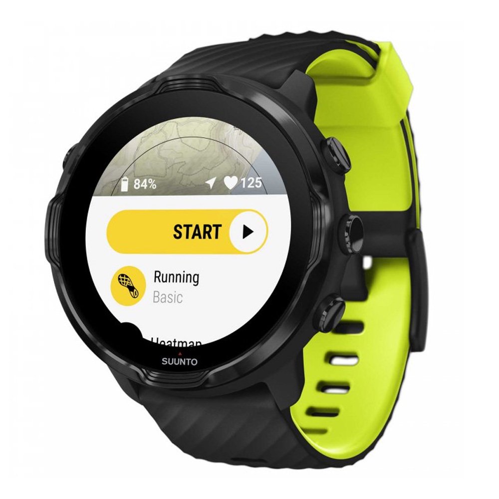 Умные часы Suunto 7 SS050379000 black lime