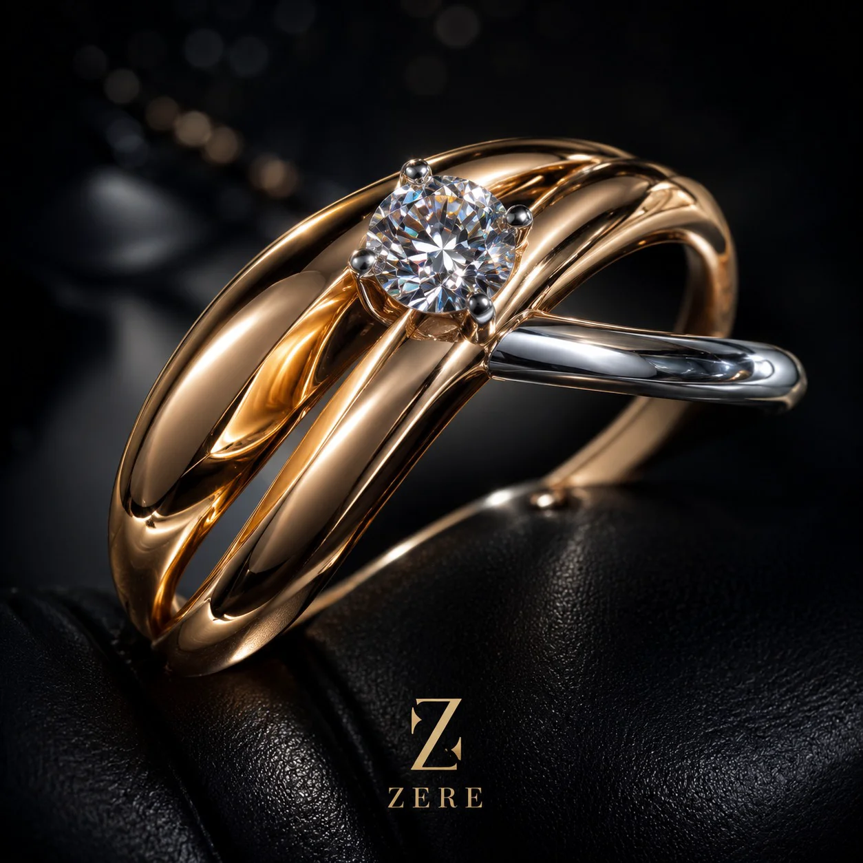 Кольцо Zere ZR160503 золото 1.22гр 22р - ForteMarket Кольцо Zere ZR160503 золото 1.22гр 22р купить,98660