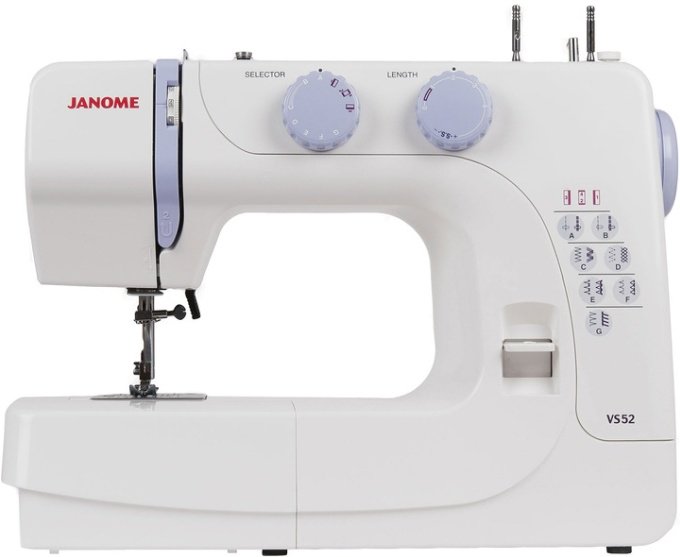 Швейная машина Janome VS 52 белая купить,NaN