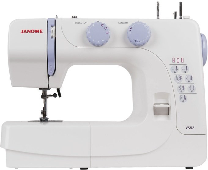 Швейная машина Janome VS 52 белая купить,NaN