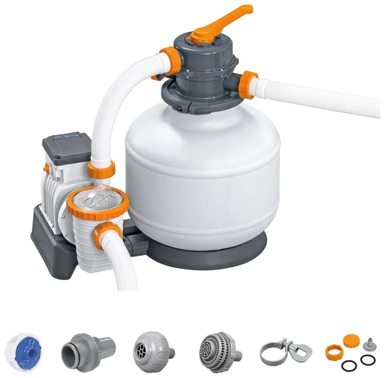 Фильтр-насос песочный Bestway 58497 White - ForteMarket Фильтр-насос песочный Bestway 58497 White купить,0