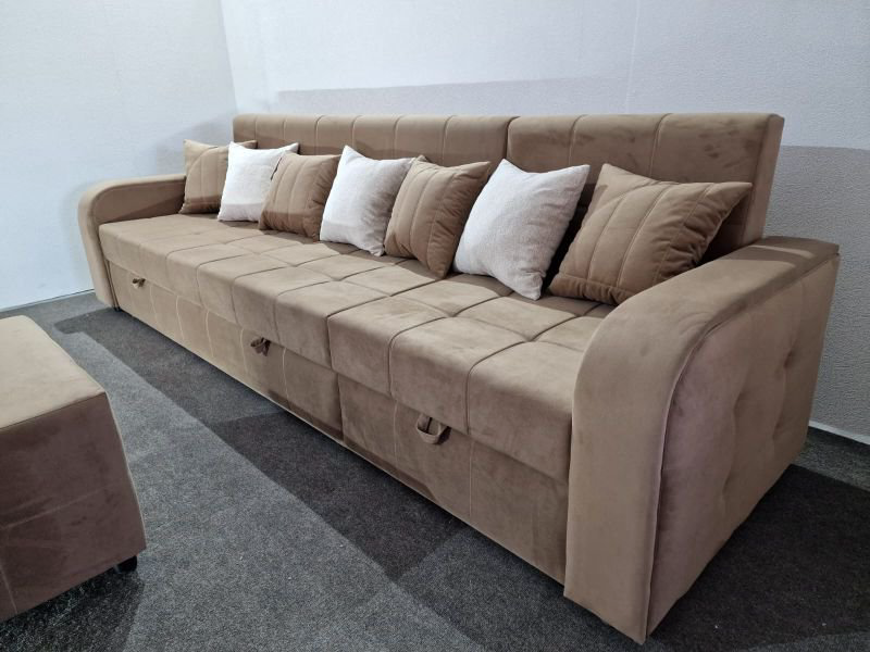 Диван Al.Mebel Мальта коричневый  купить,417300