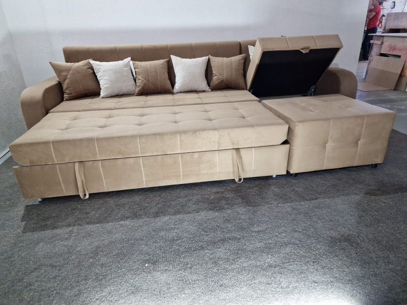 Диван Al.Mebel Мальта коричневый  купить,0