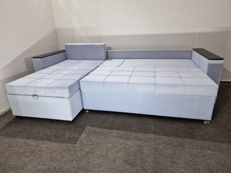 Диван угловой Al.Mebel Бетти серый  купить,319930