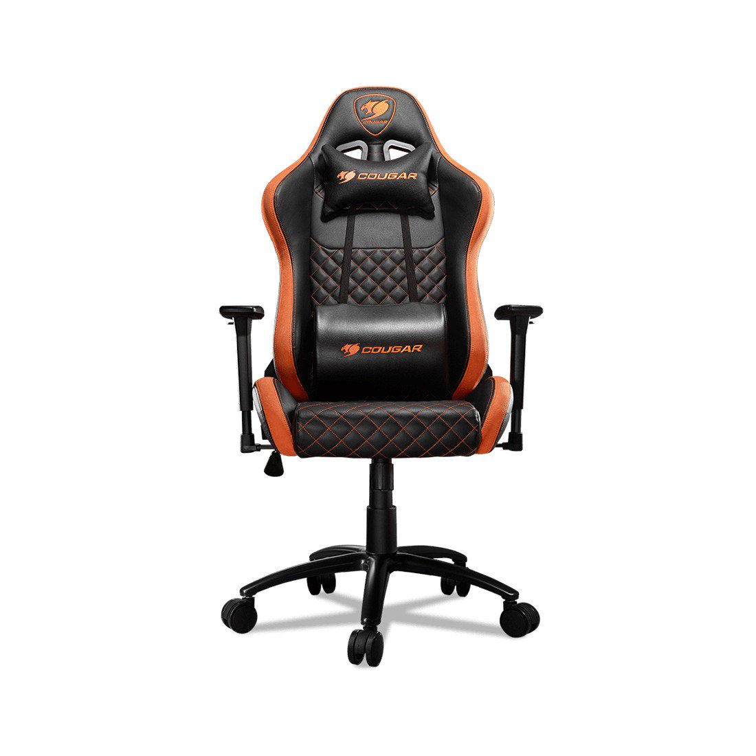 Игровое кресло Cougar Armor Pro черно-оранжевое
