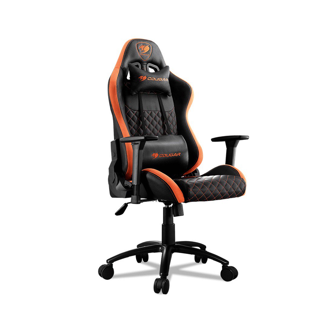 Игровое кресло Cougar Armor Pro черно-оранжевое
