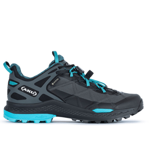 Кроссовки Aku Rocket Dfs Gtx black-turquois 38 купить,NaN