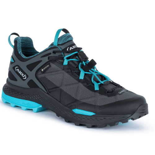 Кроссовки Aku Rocket Dfs Gtx black-turquois 38 купить,NaN