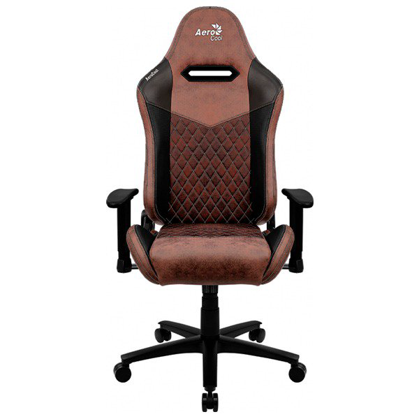 Игровое кресло Aerocool Duke Punch Red ACGC-2025101.R1 черно-коричневое