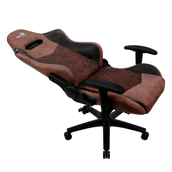 Игровое кресло Aerocool Duke Punch Red ACGC-2025101.R1 черно-коричневое купить,NaN