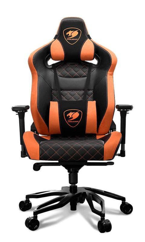 Кресло игровое Cougar Armor Titan Pro черно-оранжевое купить,NaN