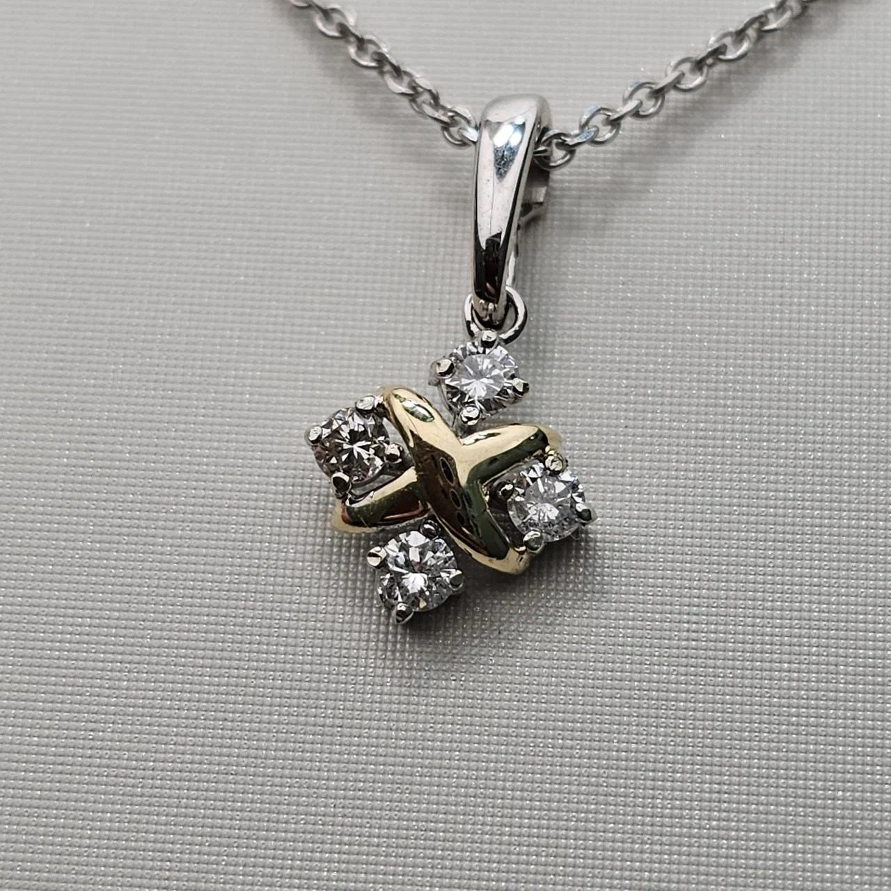 Кулон Deimantas 110380857 50см 1,01гр 0,26ct. купить,NaN