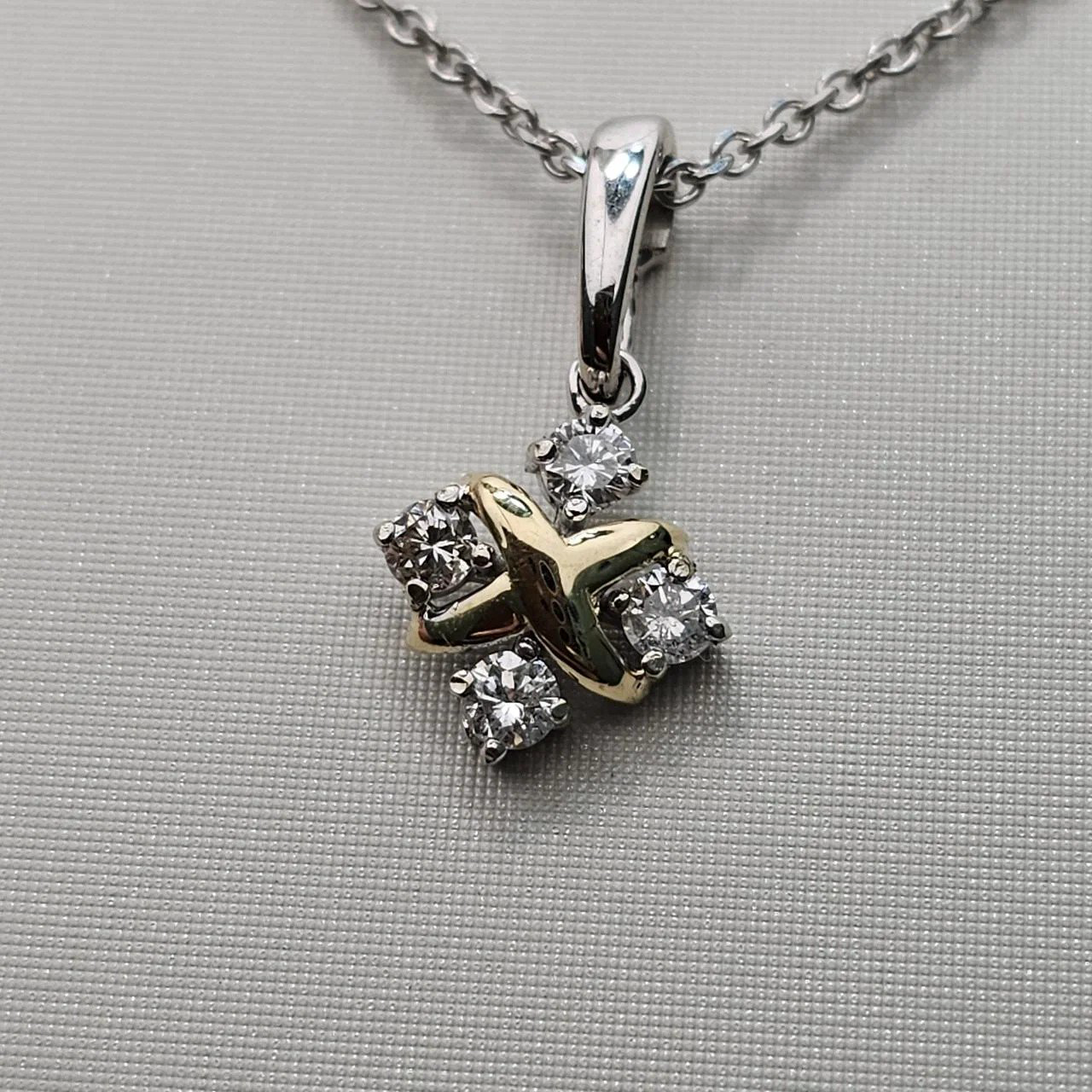 Кулон Deimantas 110380857 50см 1,01гр 0,26ct. купить,NaN