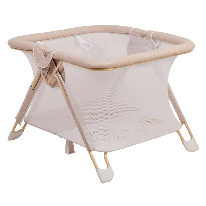 Манеж Polini kids Comfort Слоник 0002359-9 бежевый купить,NaN