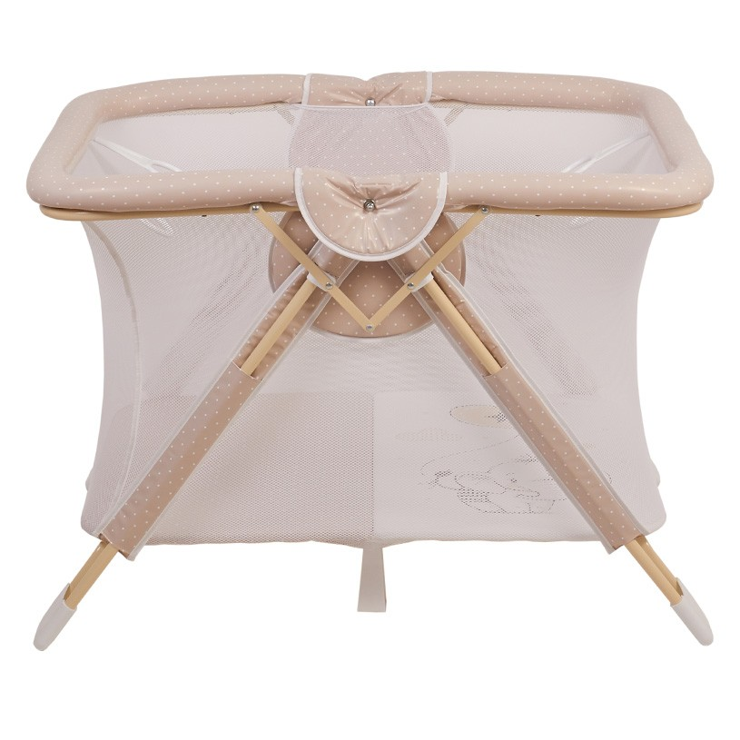 Манеж Polini kids Comfort Слоник 0002359-9 бежевый купить,NaN