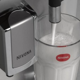 Кофемашина Nivona NICR 530 CafeRomatica серебристая купить,NaN