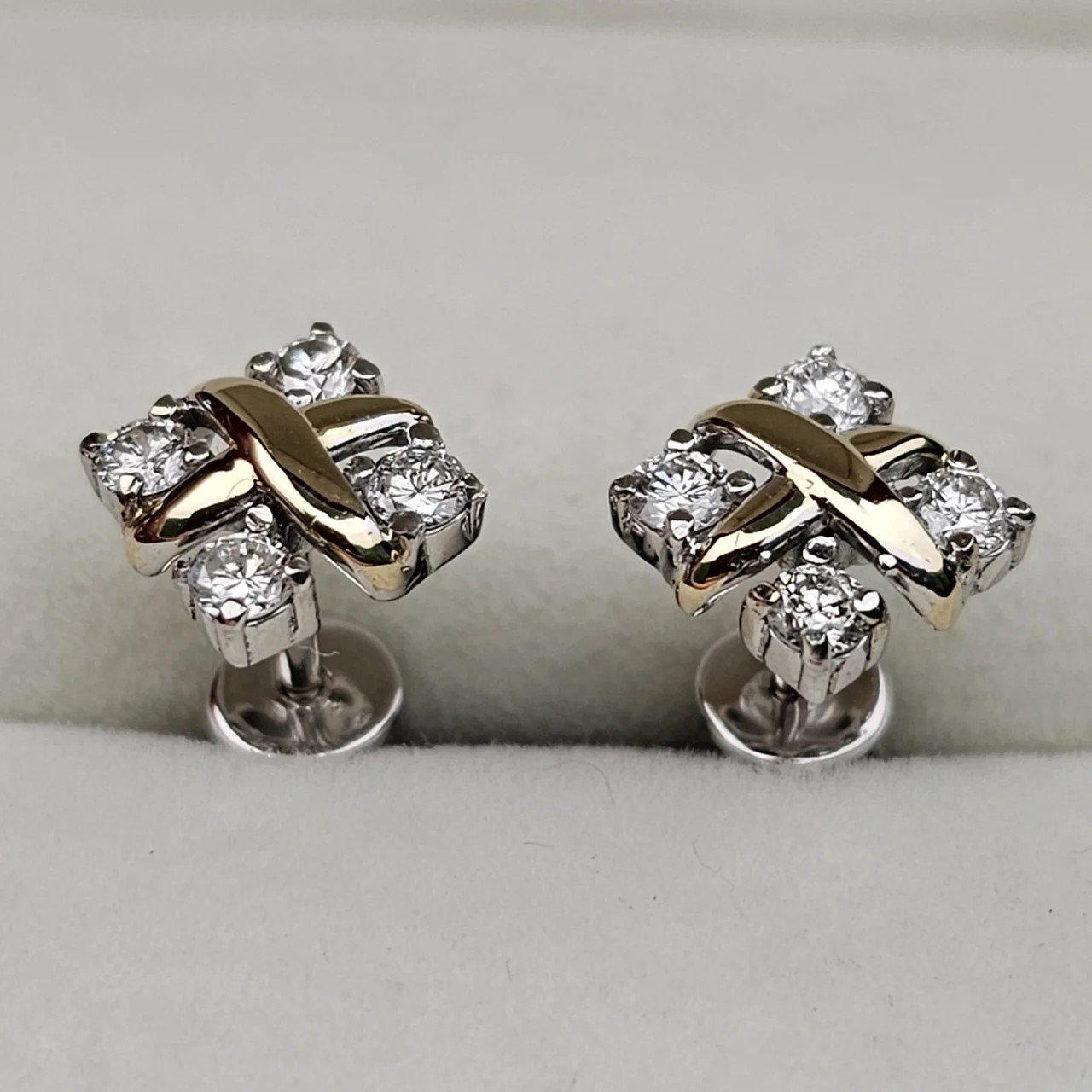 Серьги Deimantas 110380724 0,45гр 0,45ct. купить,NaN