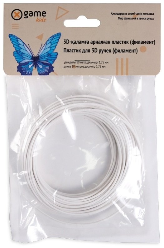 Картридж X Game kids PLA-White-10 белый