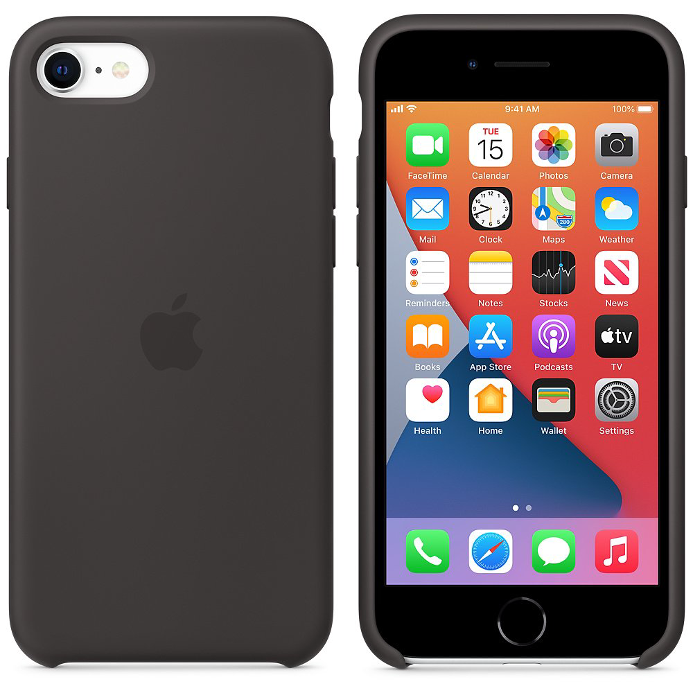 Чехол Apple для iPhone SE MXYH2ZM/A чёрный купить,NaN