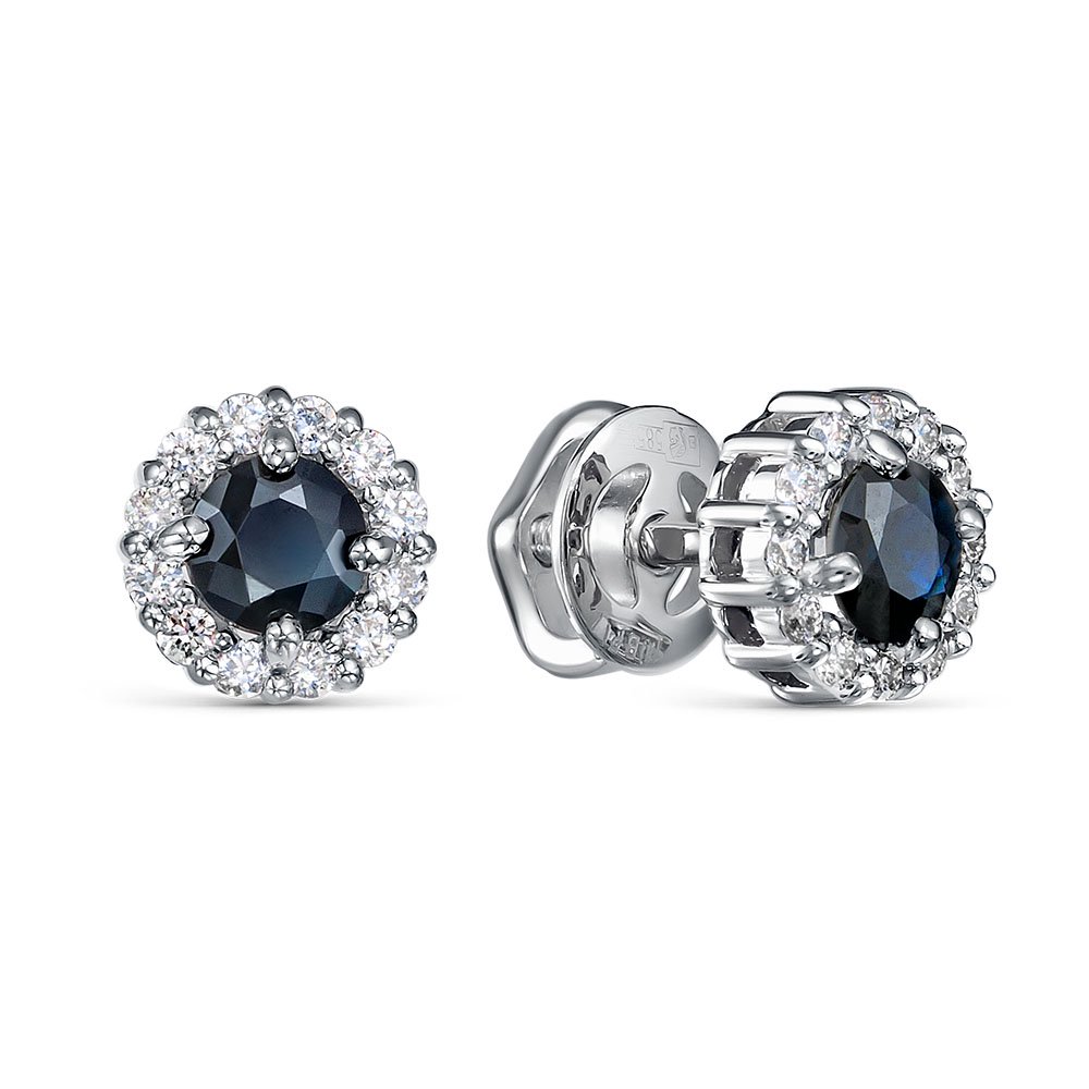 Серьги RoseGrace 5-7500/1-106-2Б-СапБр 1.91гр купить,NaN