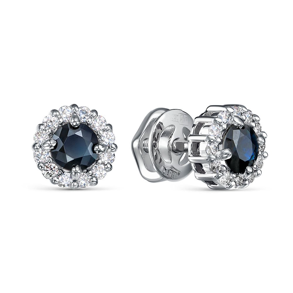 Серьги RoseGrace 5-7500/1-106-2Б-СапБр 1.91гр купить,NaN