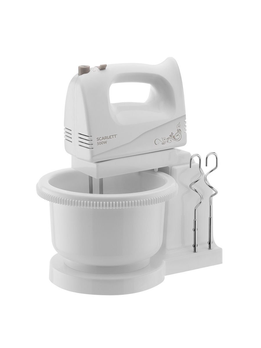 Миксер Scarlett SC-HM40B03 белый купить,NaN