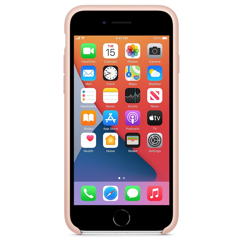 Чехол Apple для iPhone SE MXYK2ZM/A розовый песок