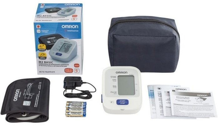Тонометр Omron M2 Basic HEM-7121-ALRU автоматический на плечо - ForteMarket Тонометр Omron M2 Basic HEM-7121-ALRU автоматический на плечо купить,0