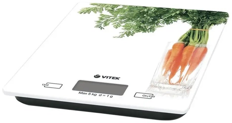 Кухонные весы Vitek VT-2418 белый