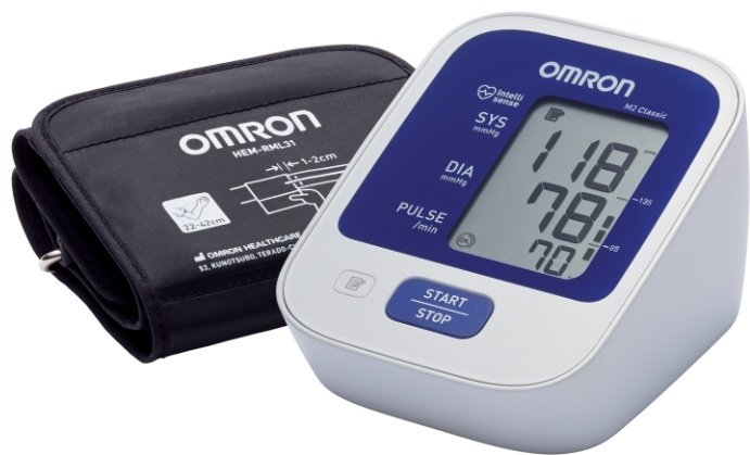 Тонометр Omron M2 Classic HEM-7122-ALRU автоматический на плечо