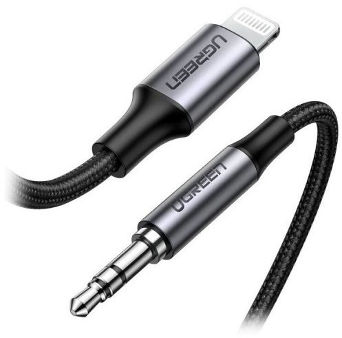 Кабель Ugreen Lightning - 3.5 mm jack 2 м