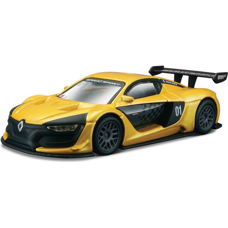 Модель автомобиля Bburago 1:43 Renault Sport R.S. 01 yellow купить,NaN
