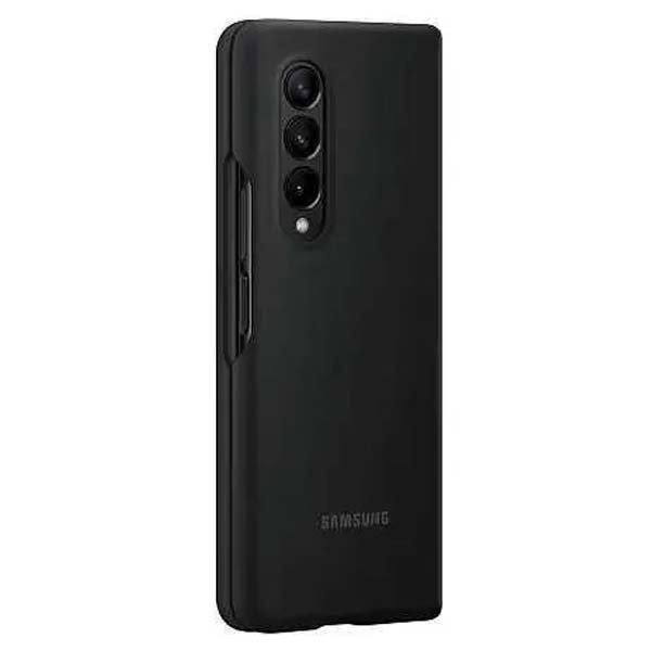 Чехол Samsung Silicone Cover для Galaxy Z Fold 3 EF-PF926TBEGRU черный купить,NaN