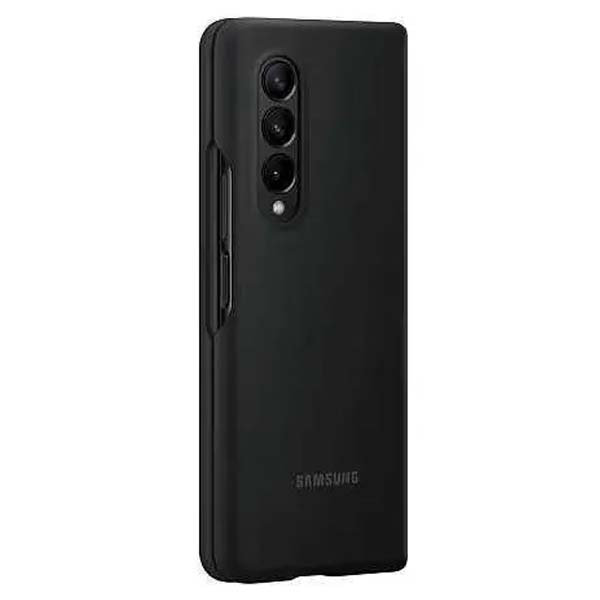 Чехол Samsung Silicone Cover для Galaxy Z Fold 3 EF-PF926TBEGRU черный купить,NaN
