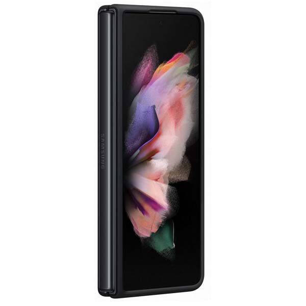 Чехол Samsung Silicone Cover для Galaxy Z Fold 3 EF-PF926TBEGRU черный купить,NaN