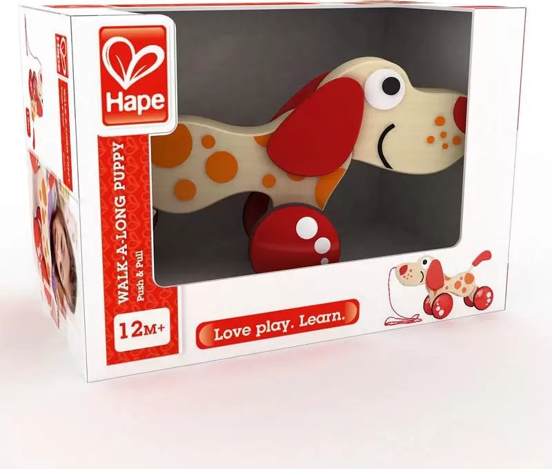 Каталка Hape Собачка - ForteMarket Каталка Hape Собачка купить,0