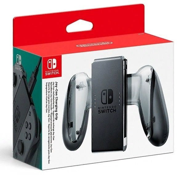 Nintendo Switch Joy-Con Charging Grip серый