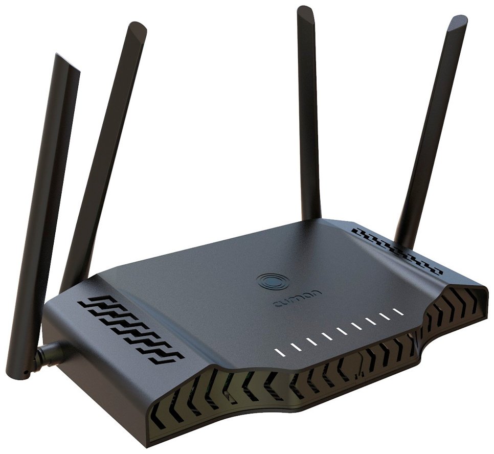 Wi-Fi роутер CUMAN Spectra AC 12-G RTR01000