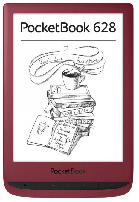 Электронная книга PocketBook PB628-R-CIS красная