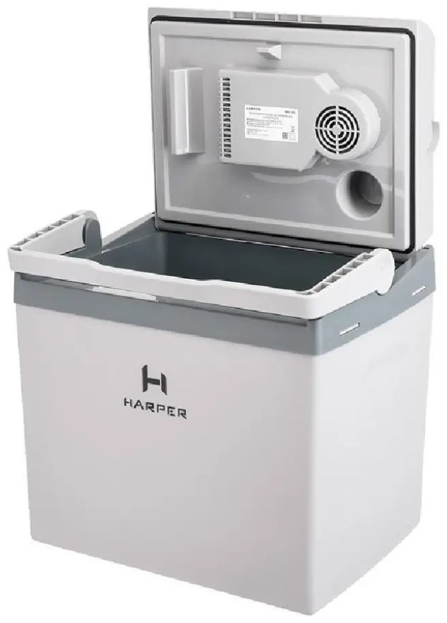 Автохолодильник HARPER термоэлектрический CBH-125 25 л серый купить,NaN