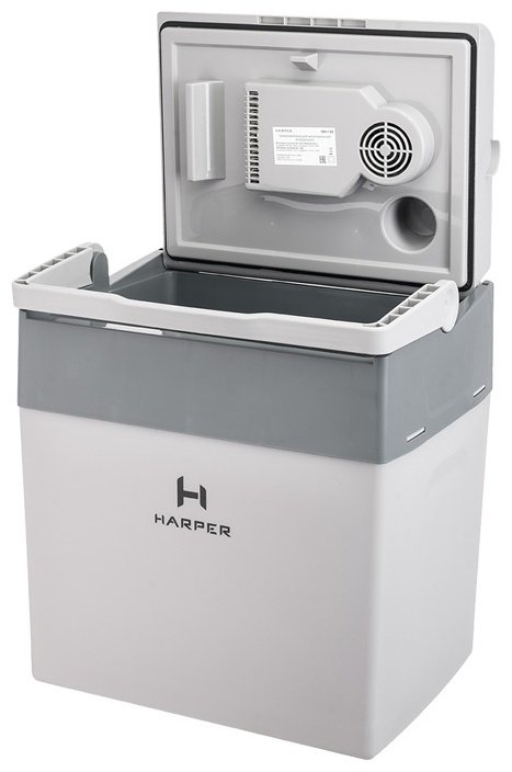 Автохолодильник HARPER термоэлектрический CBH 130 30 л серый купить,NaN