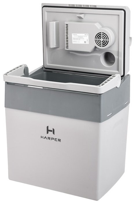 Автохолодильник HARPER термоэлектрический CBH 130 30 л серый купить,NaN