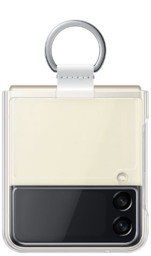 Чехол Samsung Flip Cover для Galaxy Z Fold 3 EF-QF711CTEGRU прозрачный