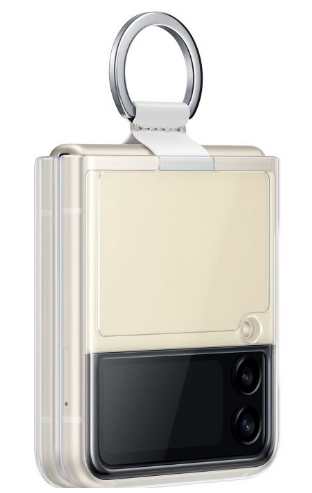 Чехол Samsung Flip Cover для Galaxy Z Fold 3 EF-QF711CTEGRU прозрачный