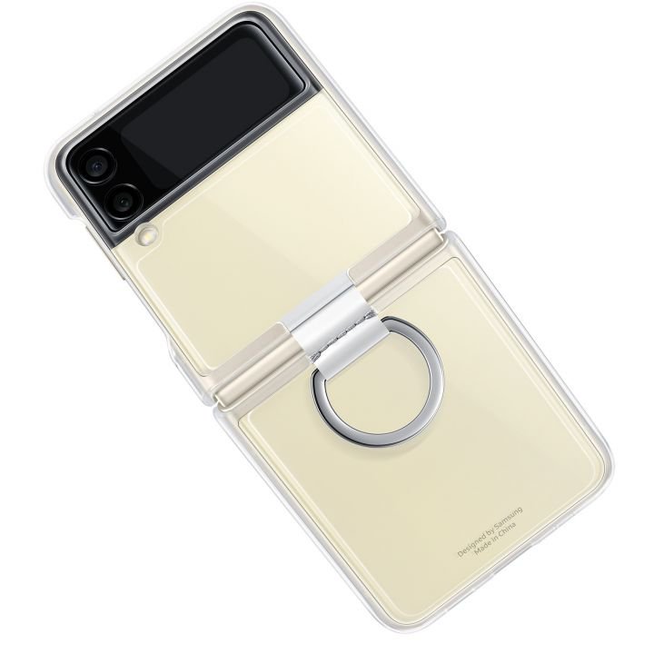 Чехол Samsung Flip Cover для Galaxy Z Fold 3 EF-QF711CTEGRU прозрачный