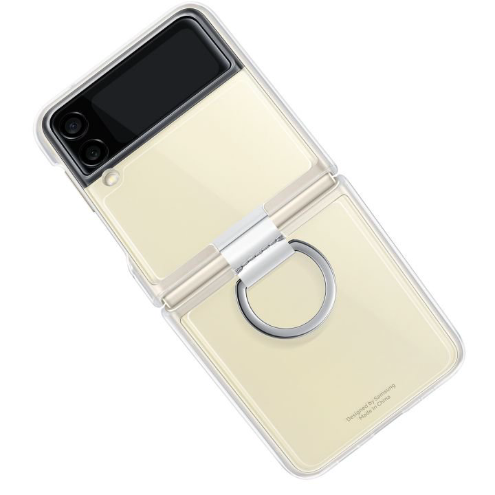 Чехол Samsung Flip Cover для Galaxy Z Fold 3 EF-QF711CTEGRU прозрачный купить,NaN