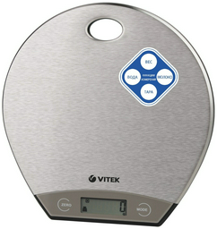 Кухонные весы Vitek VT-8021 серебристый