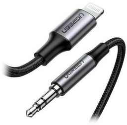 Кабель Ugreen Lightning - 3.5 mm jack 2 м