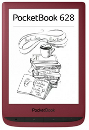 Электронная книга PocketBook PB628-R-CIS красная