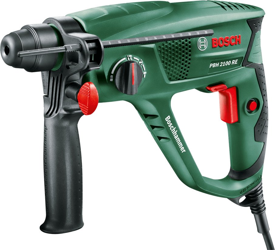 Перфоратор Bosch PBH 2100 RE Compact (06033A9320) 1.7 Дж, SDS-Plus